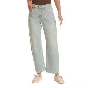 NWT Vervet Blue Light Wash Barrel Jeans 27